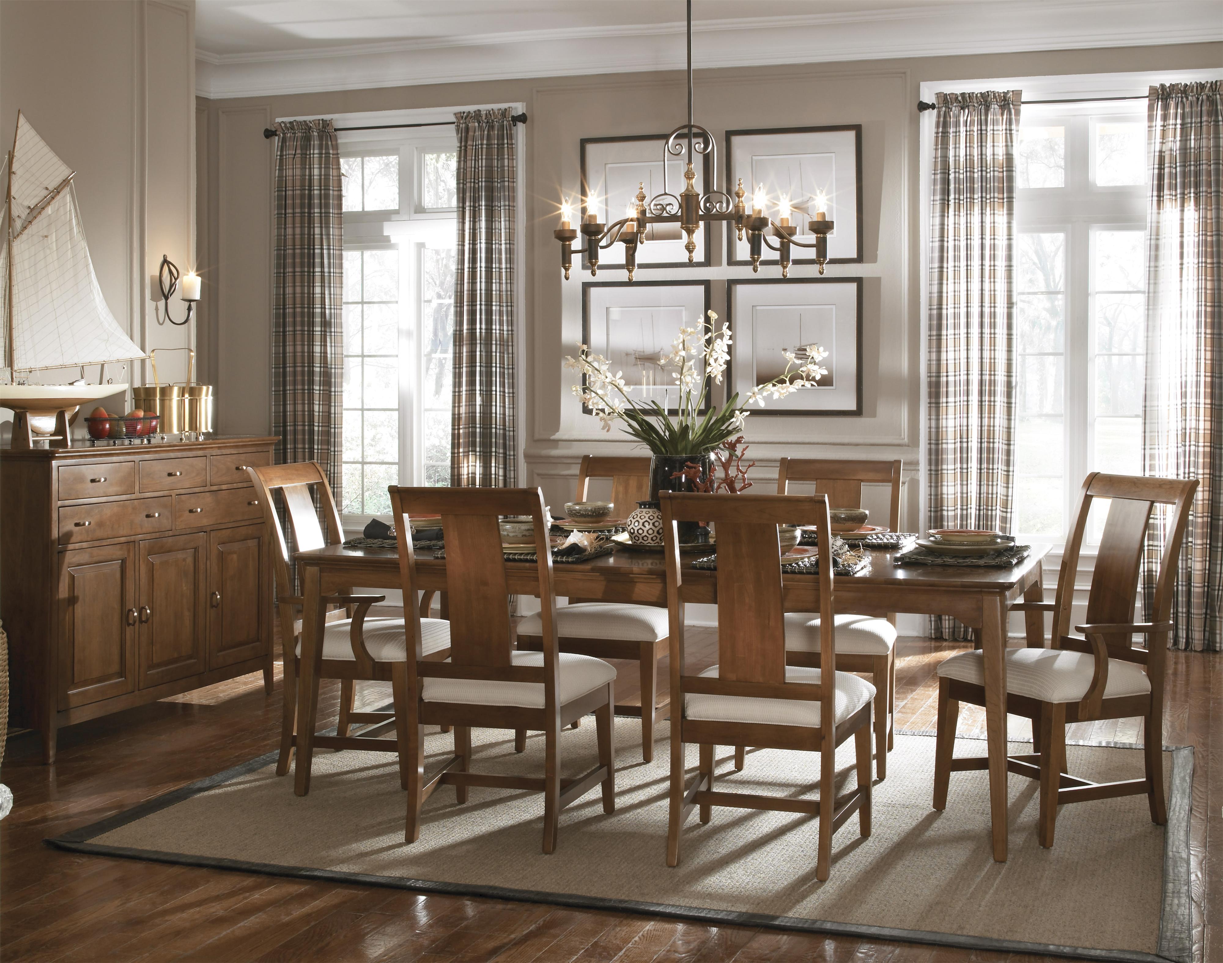Kincaid Furniture Cherry Park 63 Dining Room Group 1 Formal Dining Room